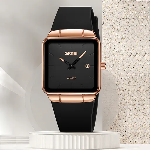 Наручний годинник жіночий 2173RGBK Rose Gold-Black Skmei acs0030194 - фото 4