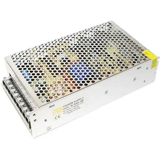 Блок живлення імпульсний 48 В 5 А 240 Вт перфорований - фото 1