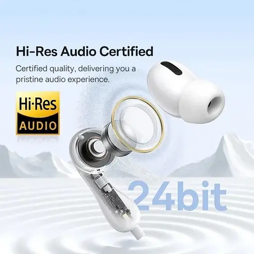 Навушники Baseus Encok HZ20 WiЧервоний Earphones Moon білі - фото 2