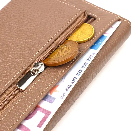 Кожаный женский кошелек Canpellini 18х9х1 см acs0025548 - фото 5