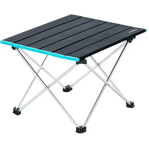 Cтіл розкладний Naturehike NH19Z008-Z, алюміній, розмір L, чорний