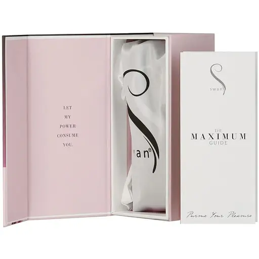 Вибропуля Swan Maximum + Comfy Cuff Pink - фото 7