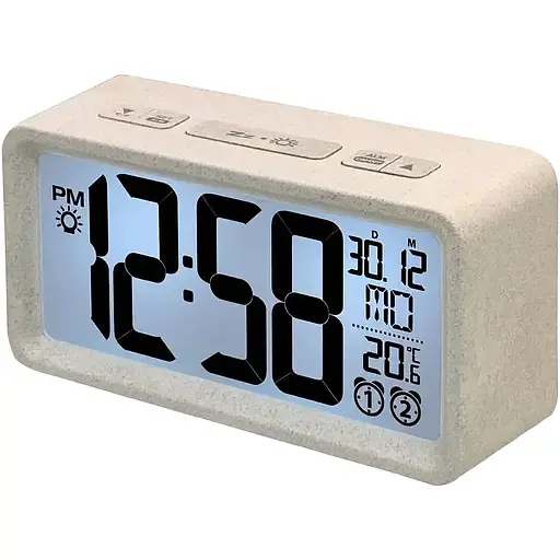 Часы настольные Technoline WQ296 White (WQ296) - фото 1