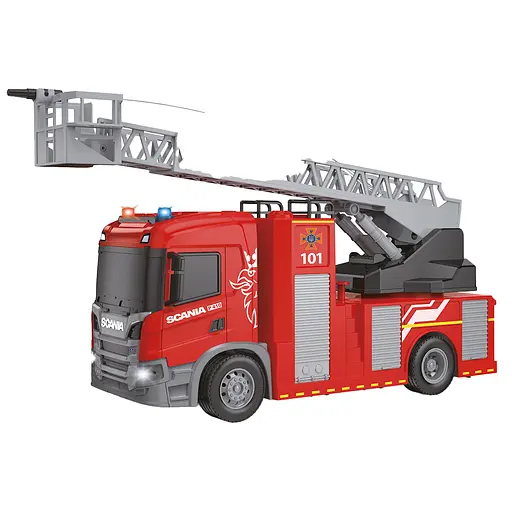 Автомодель TechnoDrive Big Truck Пожарная машина Scania (6407KS)