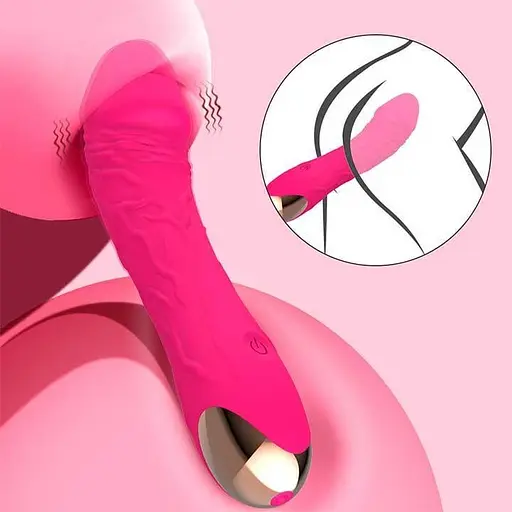 Вибратор 20 режимов вибрации точка G силикон водонепроницаемый USB зарядка фиолетовый - фото 4