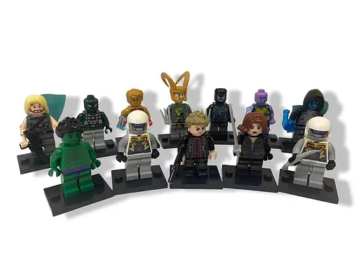 Набір ігрових фігурок Месники 12 шт. зі броєю (2804-1) - фото 5