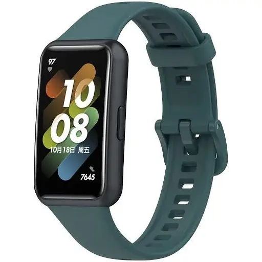 Ремінець DK для Huawei Band 7 Silicone Sport Band Classic (ocean blue) - фото 2