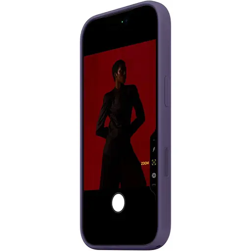 Чохол Silicone Case with Button, Animation, MagSafe для Apple iPhone 17 Pro Purple Fog ААА (149946) - фото 4