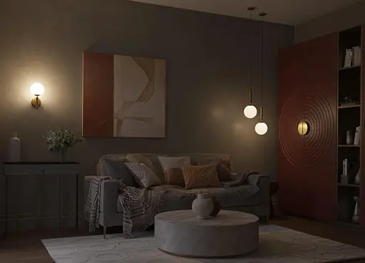 Настінний світильник MJ-Light FARO WALL 150 GD 16024 - фото 4