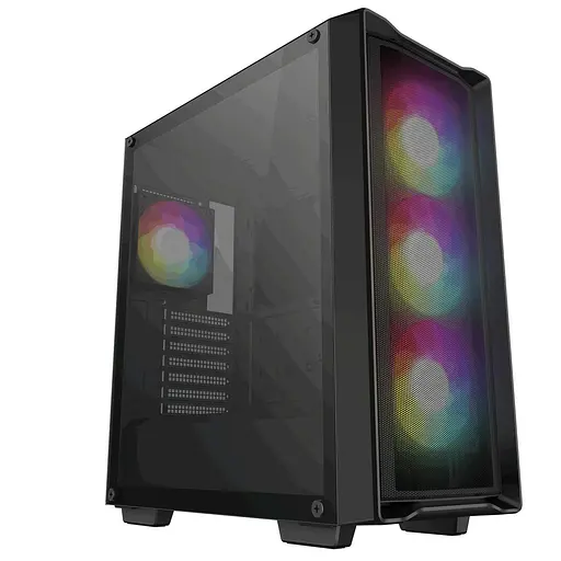 Корпус Deepcool CC560 Mesh V2 Black без БЖ (R-CC560-BKAMA4-G-2) Без БП - фото 1