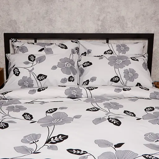 Комплект постільної білизни Moon&Star Бязь Gold Люкс Misty Petals King Size 220x240 наволочки 2х70х70 - фото 3