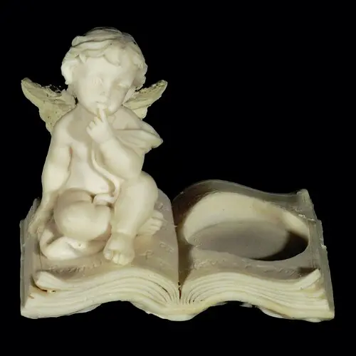 Подсвечник Ангел на книжке - фото 1