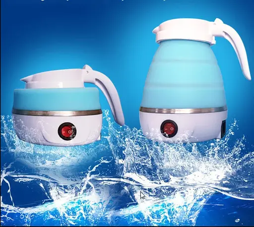 Електрочайник Silicon Kettle силіконовий складний електрочайник маленький електрочайник портативний чайник - фото 5
