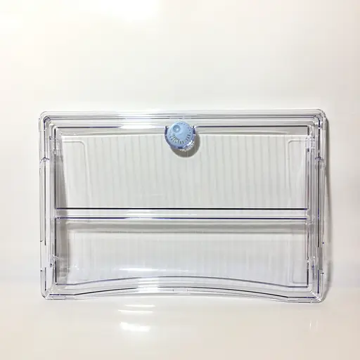 Пластиковая полка над ящиком для овощей и фруктов для холодильника Samsung DA67-00490B 560х380 мм - фото 5