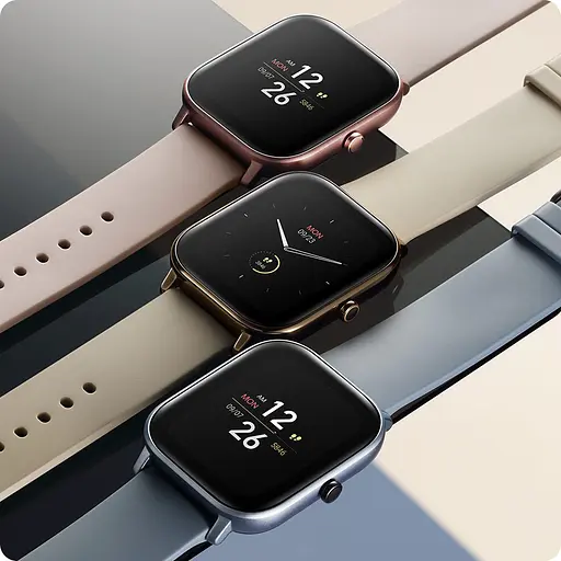 Смарт-годинник Amazfit GTS Steel блакитний - фото 2