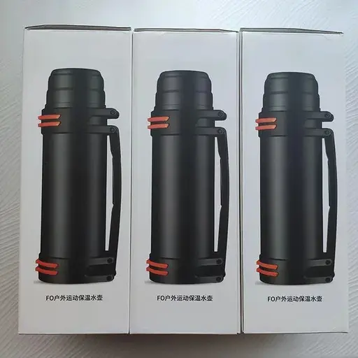 Термос FO outdoor sports cold insulation kettle hot 1 л - фото 8