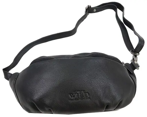Чоловіча шкіряна поясна сумка Always Wild 28х14х8 см sum0014169 - фото 5