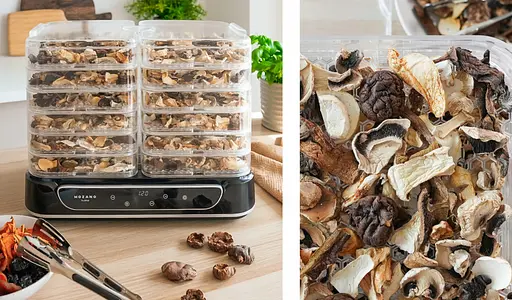 Дегідратор для овочів фруктів грибів Mozano VitaDry AGD/SUS/04 - фото 6