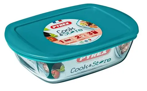Прямоугольная форма Pyrex Cook & Store для выпечки 28х20х8 см (216P000/7645) - фото 1