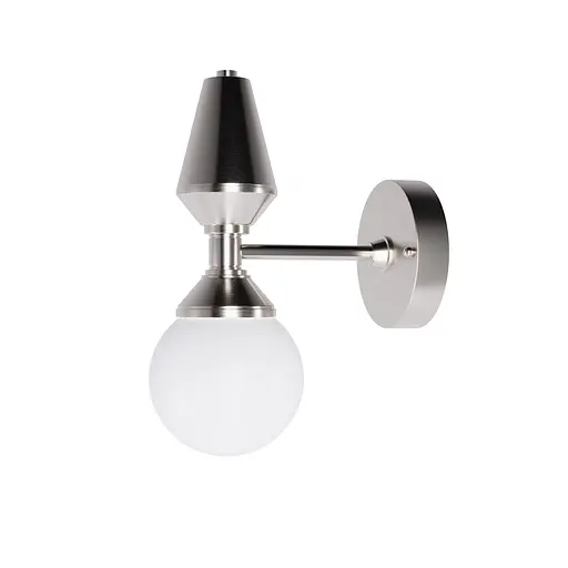 Настінне бра Dome №4 PikArt арт. 6257 Срібний - фото 1