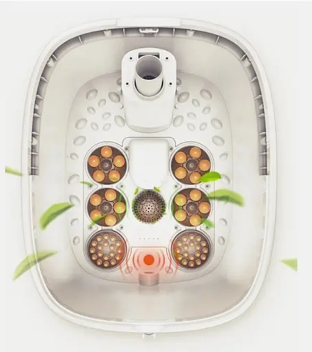 Гідромасажна ванночка для ніг з підігрівом Benbo ZY-825 Масажер для ніг - фото 5