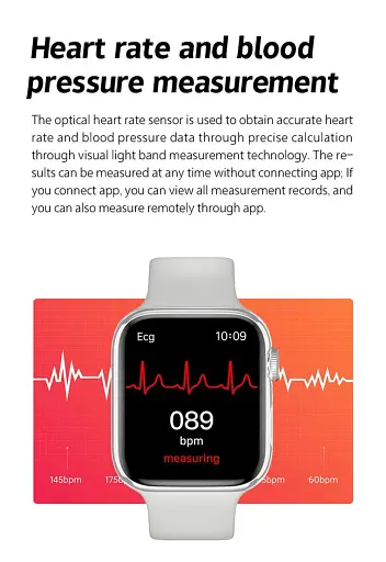Смарт-годинник Lige BW0445 з силіконовим ремінцем White (17794) - фото 8