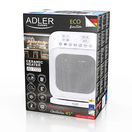 Керамічний обігрівач ADLER AD 7727 - фото 7