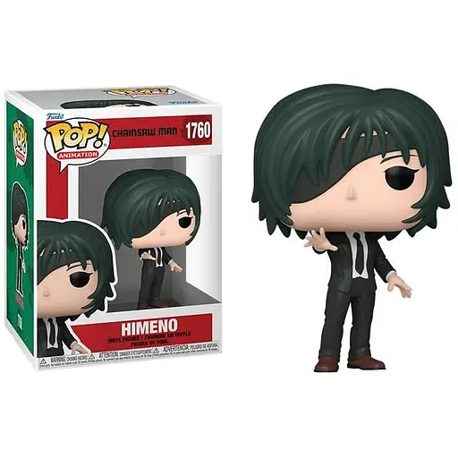 Коллекционная  фигурка   Funko Pop Человек бензопила  Химено Chainsaw Man Himeno 10 см FP CM H 1760 - фото 1