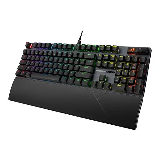 Клавіатура ASUS ROG Strix Scope II X 104key USB-A EN/UK RGB Black (90MP03XG-BKMA00) - фото 3