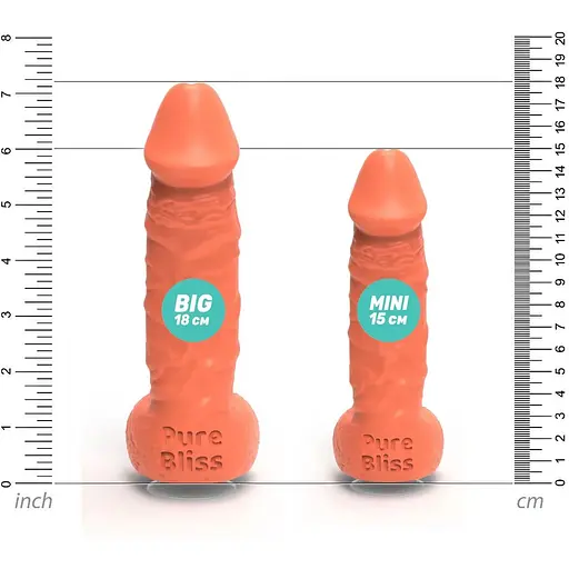 Крафтове мило-член із присоскою Pure Bliss Mini Coral - фото 5