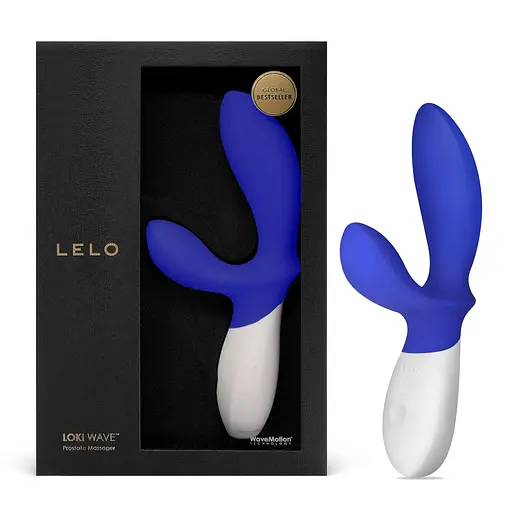 Стимулятор простати Lelo Loki Wave, 19.6 см синій