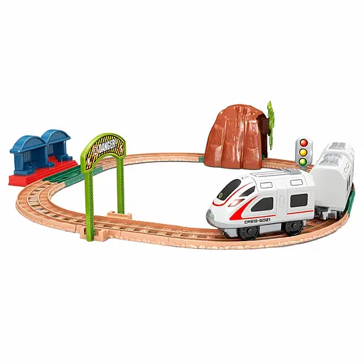 Детская железная дорога Smart Train со звуком и светом (E7009) - фото 2