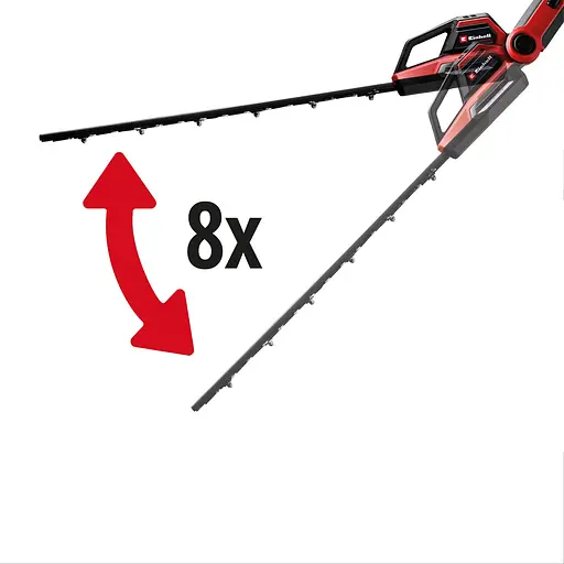 Кусторез Einhell GP-HH 18/50 Li T BL-Solo 18В телескопический аккумуляторный 500 мм без АКБ и ЗУ (3410972) - фото 3