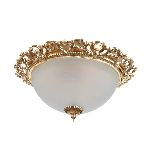 Світильник настінно-стельовий накладний Brille BR-02 274/3 French Gold