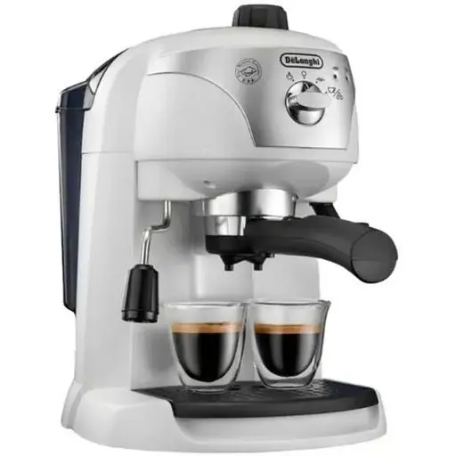 Рожкова кавоварка еспресо DeLonghi EC 221.W - фото 1