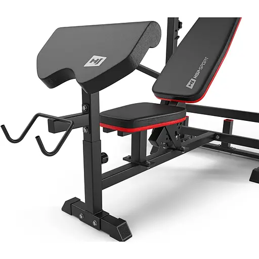 Набір Hop-Sport Strong 106кг з лавкою HS-1075 - фото 6