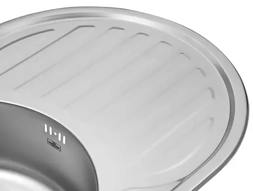 Кухонная мойка Kroner KRP Satin - 7750 (0,8 мм) (CV022788) - фото 4