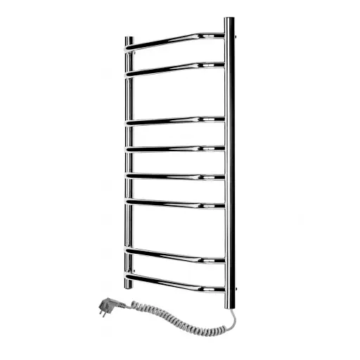 Електрична Рушникосушка NAVIN Блюз НЕРЖ. 480х800 (Права, 102Вт) - фото 1