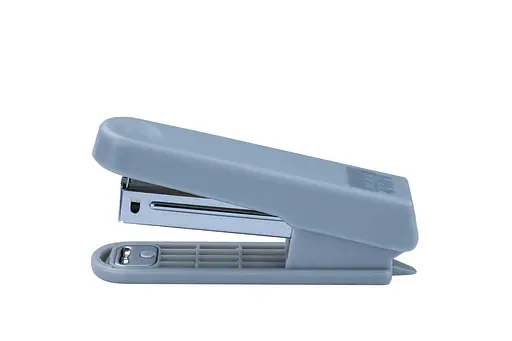 Степлер пластиковый, до 10 листов, скобы №10, Jobmax, серый