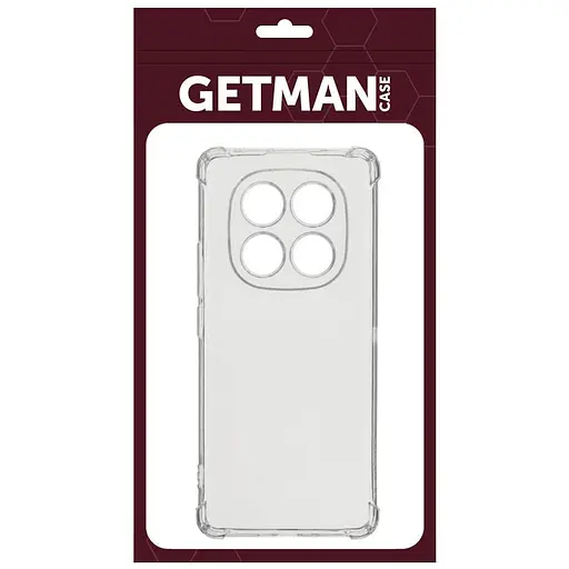 TPU чохол Getman Ease logo посилені кути Full Camera для Xiaomi Poco X7 Безбарвний (прозорий) - фото 4