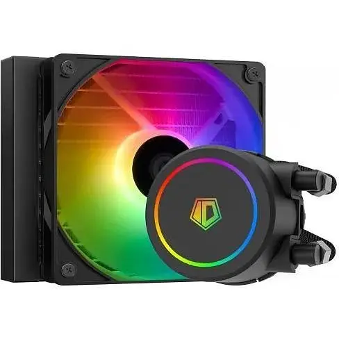 Система жидкостного охлаждения ID-Cooling FX120 ARGB Intel: 1700/1200/2066/2011/1366/1151/1150/1155/1156, AMD: AM4/AM5 до 150 Вт - фото 1