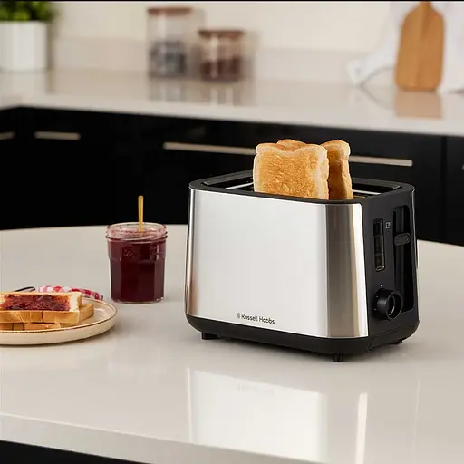 Тостер Russell Hobbs Heaton Brushed 2Slice Toaster 27390-56 - фото 7