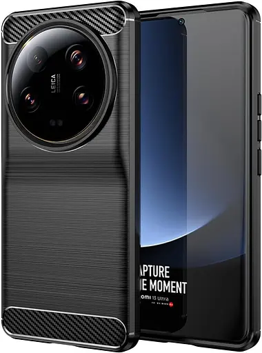 Чехол для Xiaomi Mi 13 Ultra, чехол для Xiaomi 13 Ultra, силиконовый силикон из мягкого углеродного волокна TPU, противоударный