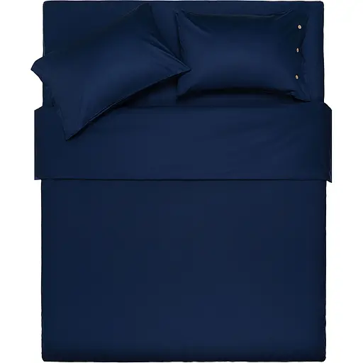 Набір постільної білизни 2.0сп Ardesto Mix&Match, 200х220см, 100% бавовна, сатин, синій (ART2022SN) - фото 1