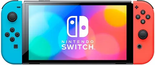 Портативна ігрова консоль Nintendo Switch OLED with Neon Blue and Neon Red Joy-Con - фото 3