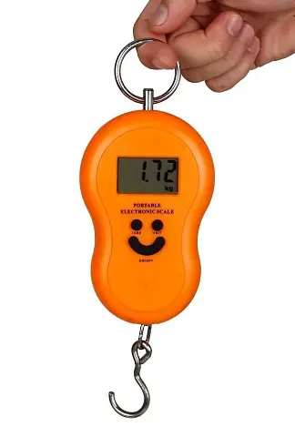 Кухонный электронный кантер Portable Electronic Scale для продуктов с дисплеем бытовые весы до 40 кг - фото 4