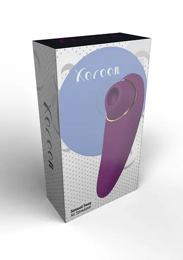 Вакуумний стимулятор клітора з вібрацією Xocoon Sensual Sway фіолетовий - фото 2