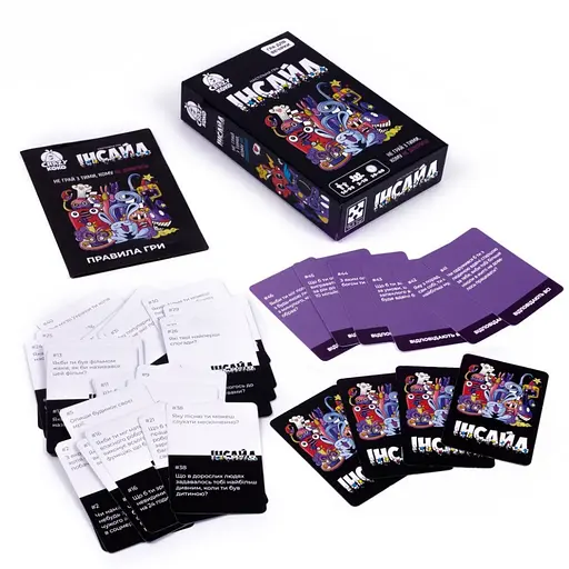 Карткова гра "Інсайд" Vladi Toys VT5903-03, 50 карток, правила гри - фото 5