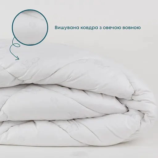 Одеяло ТЕП Nature Pure Wool 140x210 см белый (1-04228_00000) - фото 5