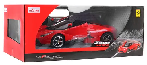 Машинка RASTAR Ferrari LaFerrari Aperta на дистанційному керуванні 1:14 червоний 75800 - фото 7